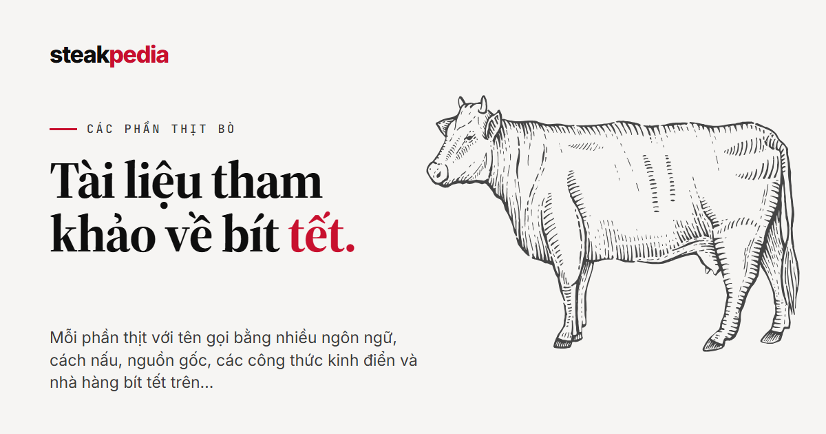 Trang chủ Steakpedia